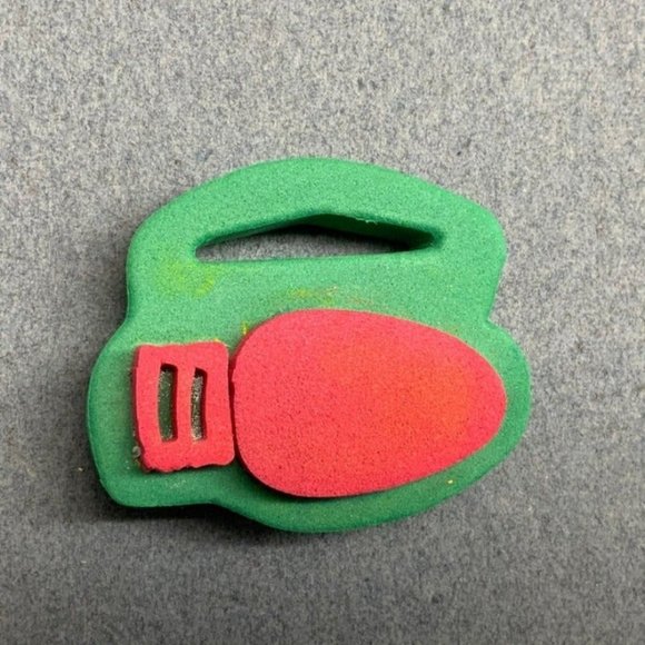 Christmas Foam Craft Stamp Light Bulb - Picture 1 of 2